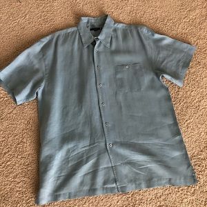 Visitor Men’s Short Sleeve Button Down Shirt